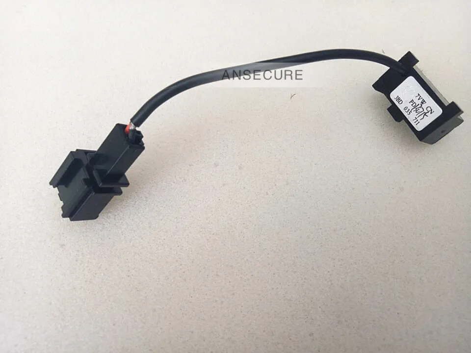 Oryginalny mikrofon Bluetooth kabel do VW Golf Jetta Eos Arteon Beetle Bora Caddy Passat B5 Polo Touran Scirocco 3 b0035711b