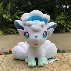20cm Anime Pokemon Plush Alola Vulpix Six Tails Fox Cuddly Stuffed Toy Cartoon Soft Doll