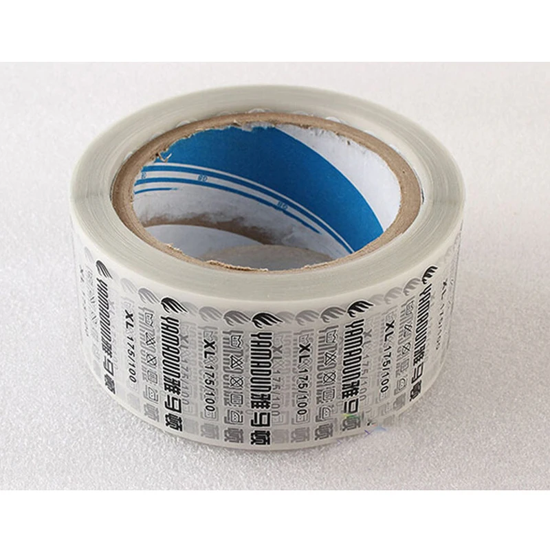 Fancy promotion cosmetic adhesive packaging label with barcode