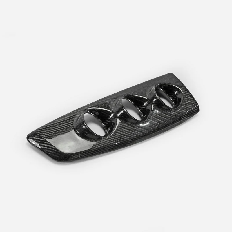 Car Accessories For BRZ FT86 GT86 FRS Carbon Fiber Dash Mount Gauge Pod (LHD Only) Glossy Fibre Interior Dial Cover Trim Kit