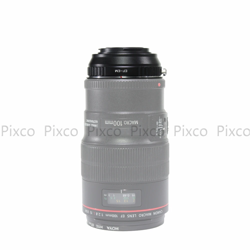Pixco Voor EF-voor EOS M Focal Reducer Speed Booster Turbo Adapter pak Voor Canon ef Lens voor canon EOS M M6 M5 M10 M3 M2 M