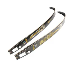 Sanlida Archery Miracle X8 ILF Limbs 14-46 LBS Core Wood Entry-level Recurve Bow Limbs Target Archery Shooting