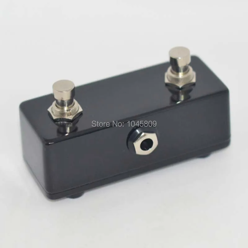 

Two Button Momentary/Latching Guitar Pedal Foot Switch Free Shipping