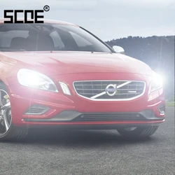 For Volvo C30 C70 S40 S60 S80 V40 V 60 V70 XC60 XC70 SCOE 2PCS Auto Low Beam Super Halogen Bulb Headlight Car Styling warm white
