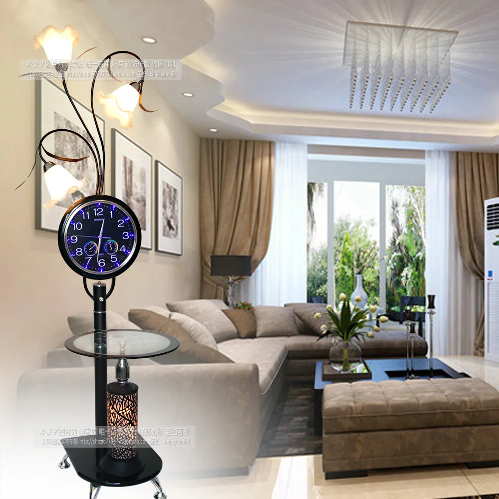 Modern with a table of coffee table floor lamp fashion creative living room bedroom Floor Lamps ZL1 morning ya73