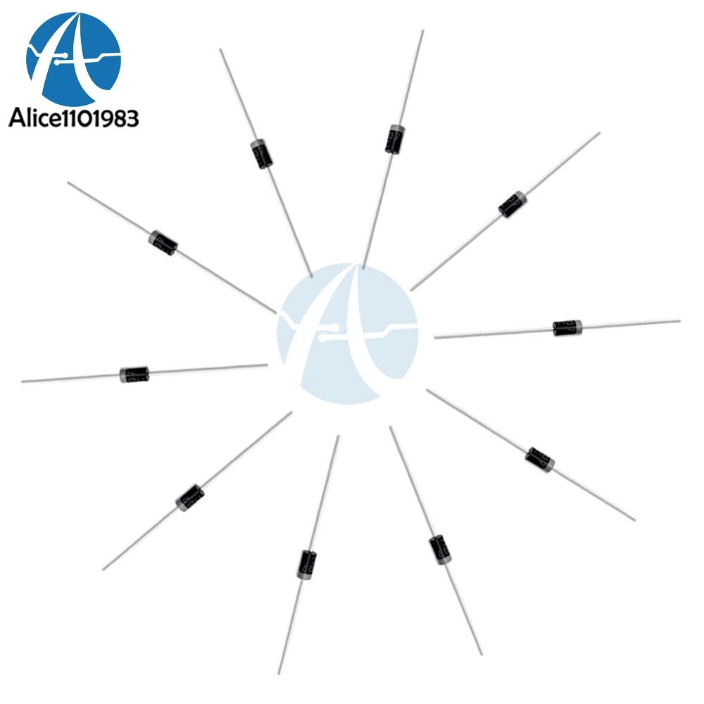 50Pcs 1N5819 5819 1A 25A 40V Schottky Diodes  NEW