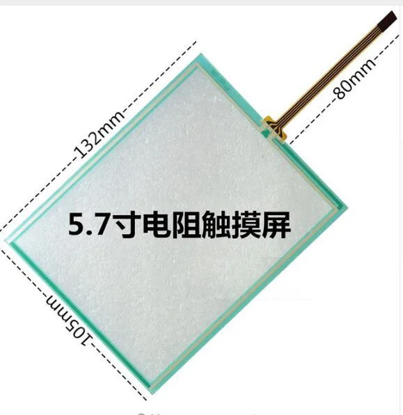 

5.7 Inch Touch Screen industrial industrial resistive touch panel new A gauge original touch control panel 132*105