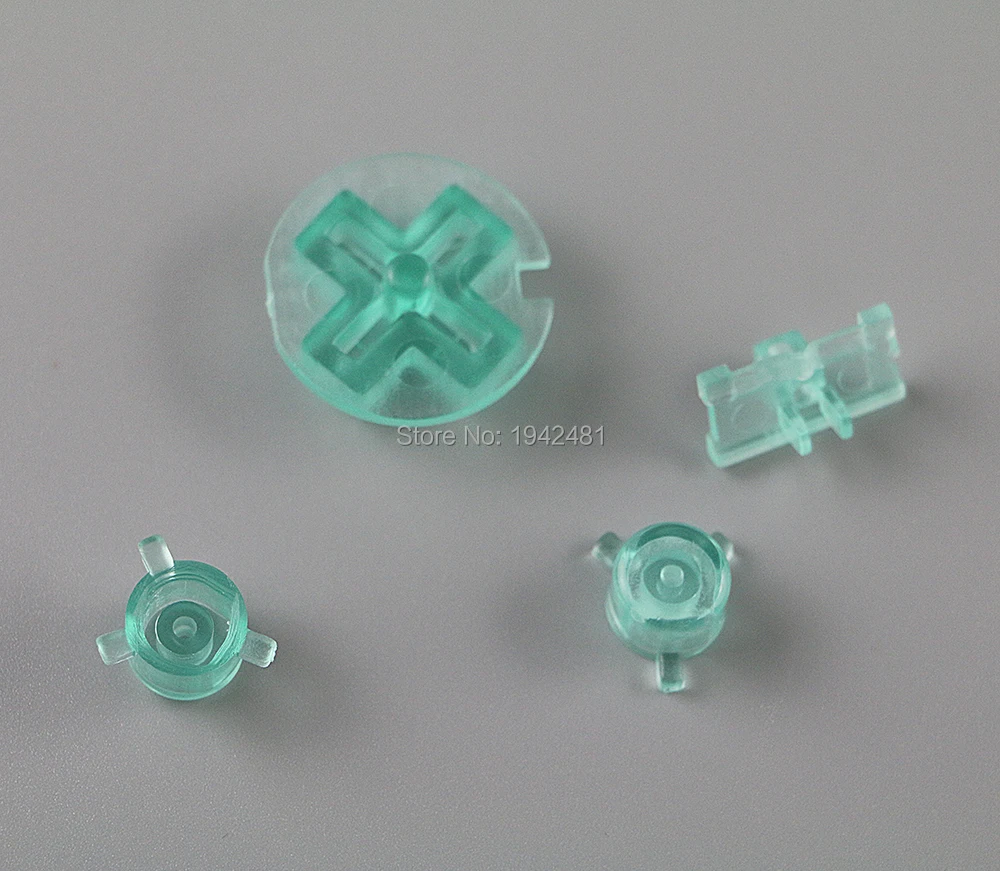 10 conjuntos de teclados de botões A B para Gameboy Pocket GBP On Off Power Buttons D Pads Power Buttons