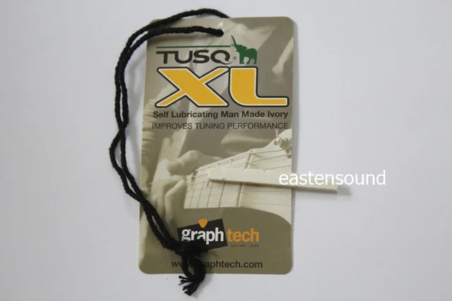 Graph tech TUSQ XL guitarra tuerca plana blanco 43mm BQL-5043-00