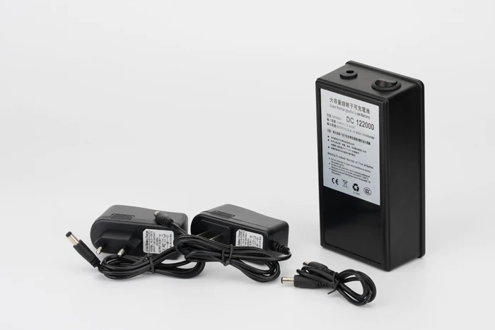 

MasterFire DC 12V 20000mAh Battery Super Rechargeable Portable Lithium-ion Batteries Pack DC 122000 For Cameras Camcorders