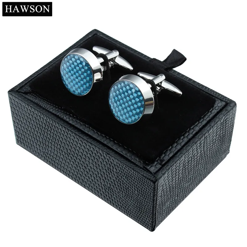 HAWSON Plastic Box for Cufflinks Storage Case Jewelry