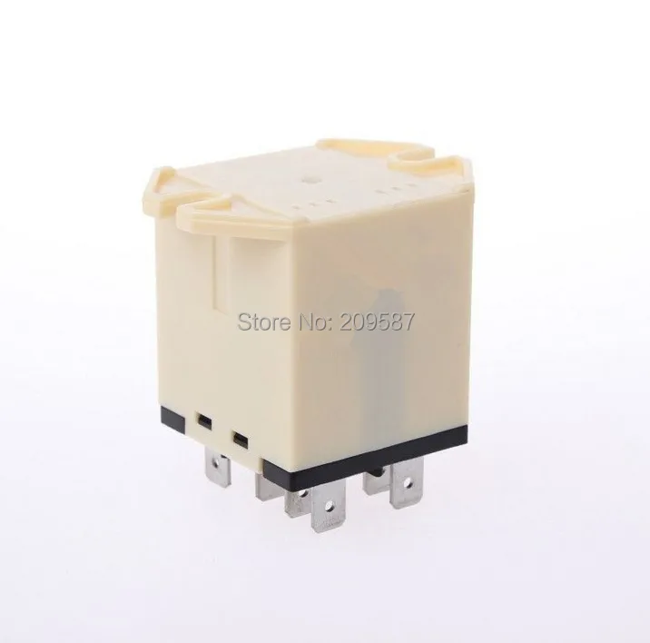 10pcs JQX-30F 2Z Plug In Type DC 12V 30A DPDT General Power Relay 8 Pin