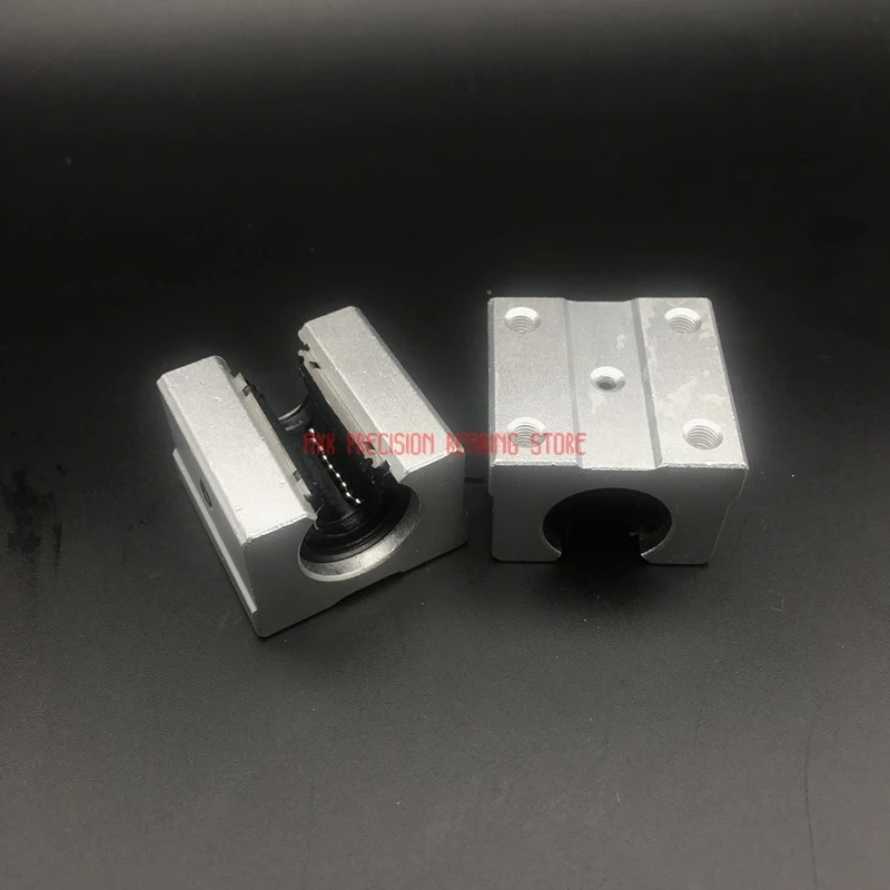 2024 New Sale Linear Rail AXK Cnc Router Parts 4pcs/lot Sbr12uu 12mm Linear Ball Bearing Block Cnc Router Sbr12