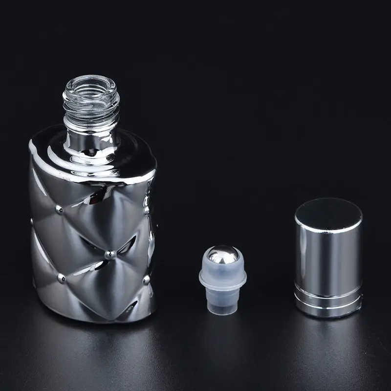 

10ml UV Glass Refillable Perfume Bottle High Quality Roller Ball Essential Oil Bottles