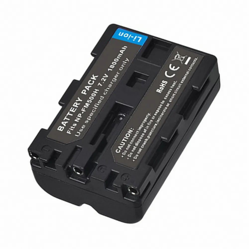 Np-fm500h np fm500h 7.2V 1800mAh bateria litowa bateria do Sony A57 A99 A77 A450 A560 akumulator npfm500h batterie