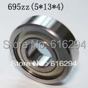 

Высокое качество, высокая скорость, специальный подшипник с пневматическими инструментами, 695ZZ 5*13*4 мм подшипник нейлоновая клетка