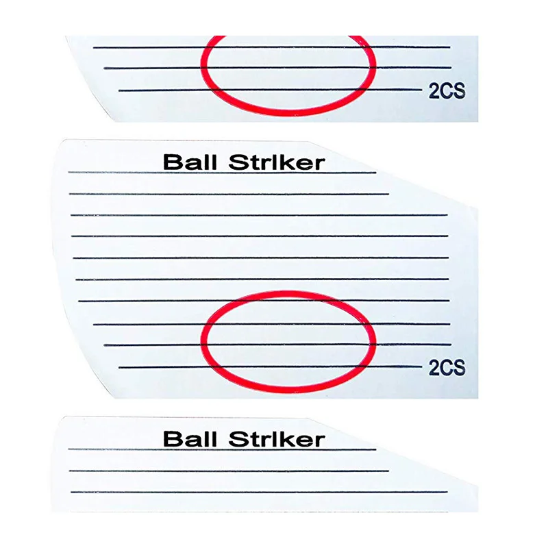 Golf Club Impact  Label Tape Sticker Practice For Iron Woods Wedge Club Test Paper Training Aid Accessories Drop Shipping