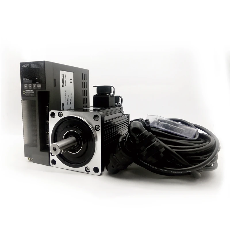 110ST-M04030 1.2KW AC servo motor 3000RPM 4Nm and matched servo driver JB-1000C30L with 5m cable