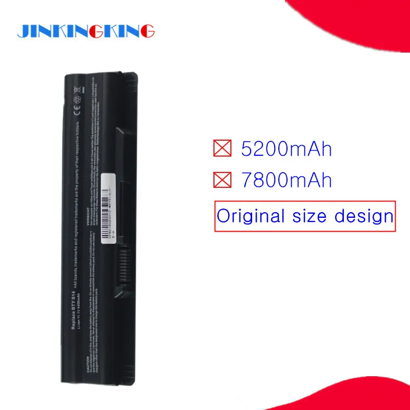 

6cells New BTY-S15 Laptop battery FOR Msi FR600 FX420 FX620DX FR610 FX600 FX700 Series