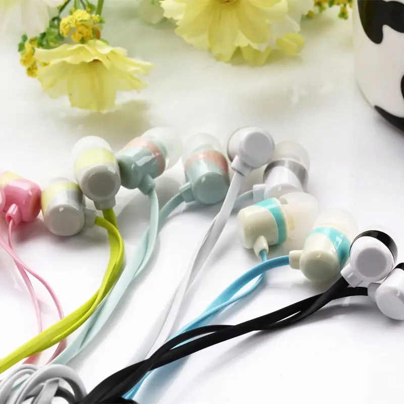 سماعات أذن على شكل فراشة ، لون الحلوى ، سماعات أذن كرتونية ، 3.5 مللي متر ، موسيقى ، مع ميكروفون ، MP3 ، MP4 ، هاتف ، هدية للبنات والأطفال