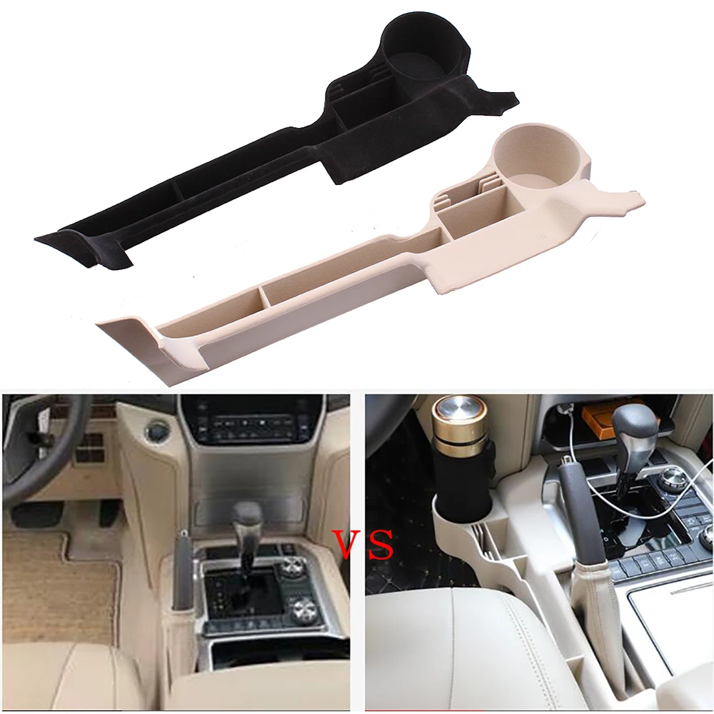 For Toyota Land Cruiser 200 FJ200 2016 17 2018 2019 Car Seat Gap Pocket Holder Storage Pouch Phone Purse Coins Key Drink holder