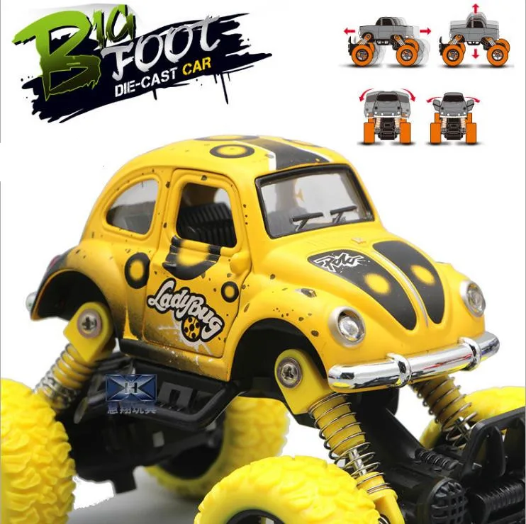 1:30 scale big four wheel Q version alloy car,double pull back toy vehicles,2 open doors diecast metal model toys,free shipping