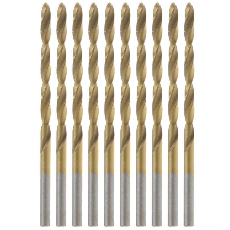 50Pcs/Set High Speed Steel Plating Titanium Coated Metal Drill And Drive Bit Tool Set-Y6.301