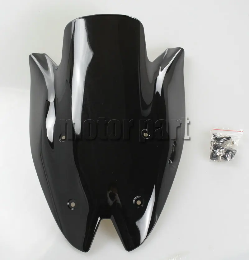 

Motorcycle ABS Plastics WindScreen Windshield Deflector For 2010 2011 2012 2013 Kawasaki Z1000 Z 100010 11 12 13