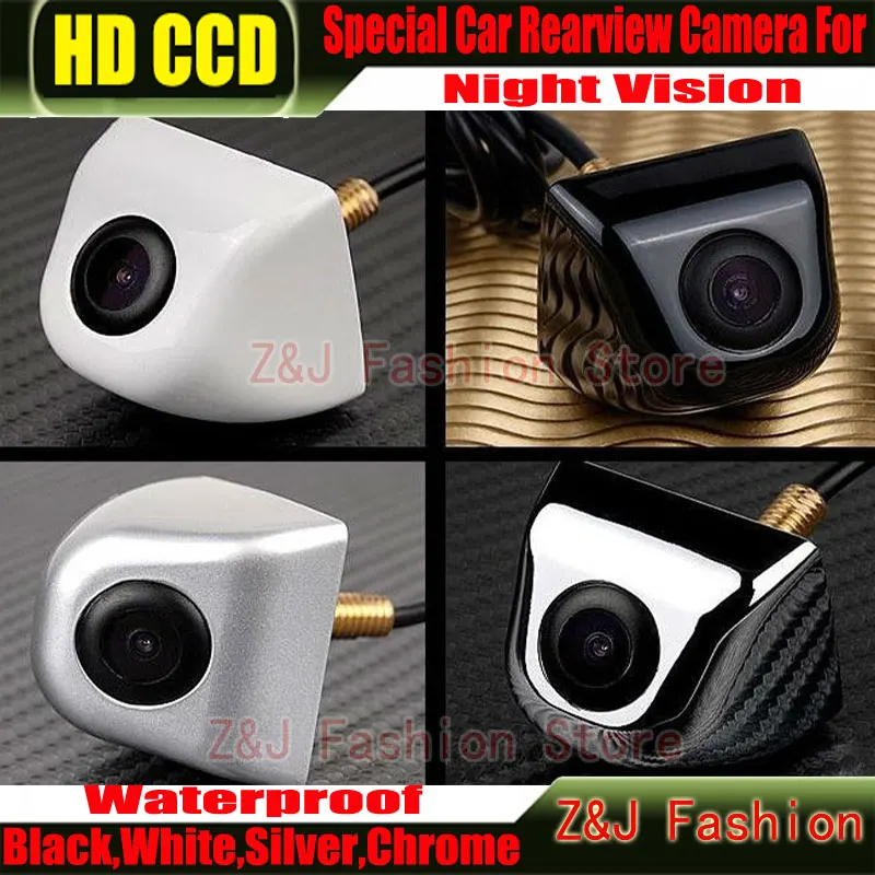 Car Camera 100% Waterproof 170 Degree Wide Angle Luxury ccd CCD Car Rear View Backup Camera Factory Selling ZJ