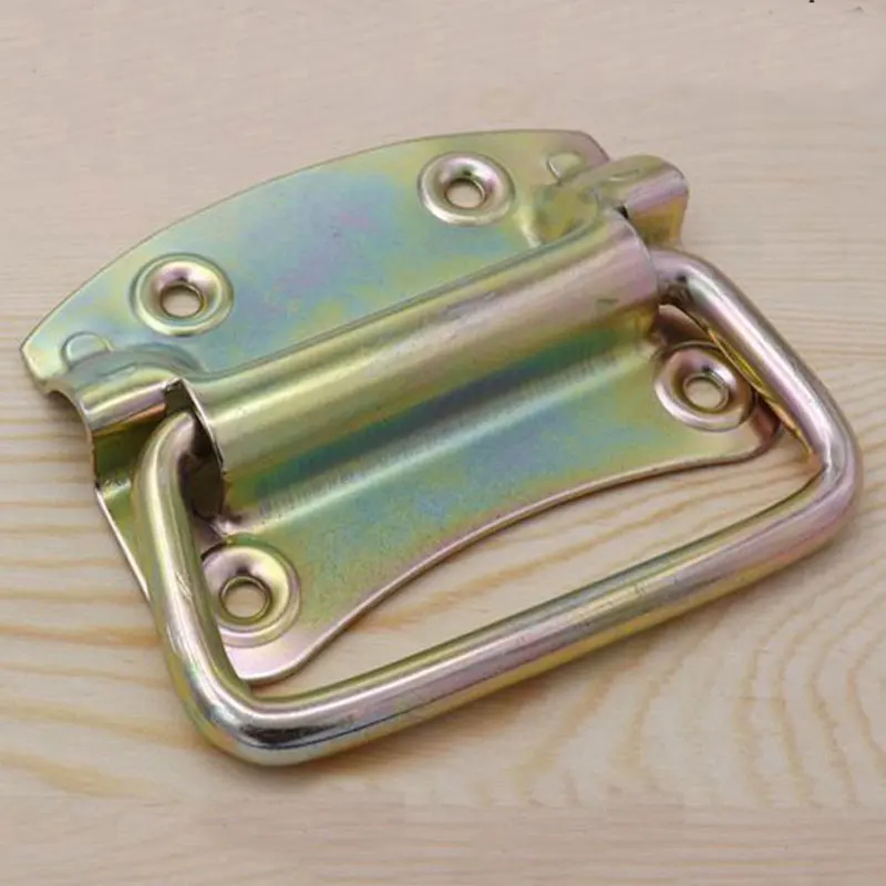 

Suitcase Handbox Ring Pull Hand Pulls Toolbox Handle 103mm Heavy Weight Furniture Handle 5pcs