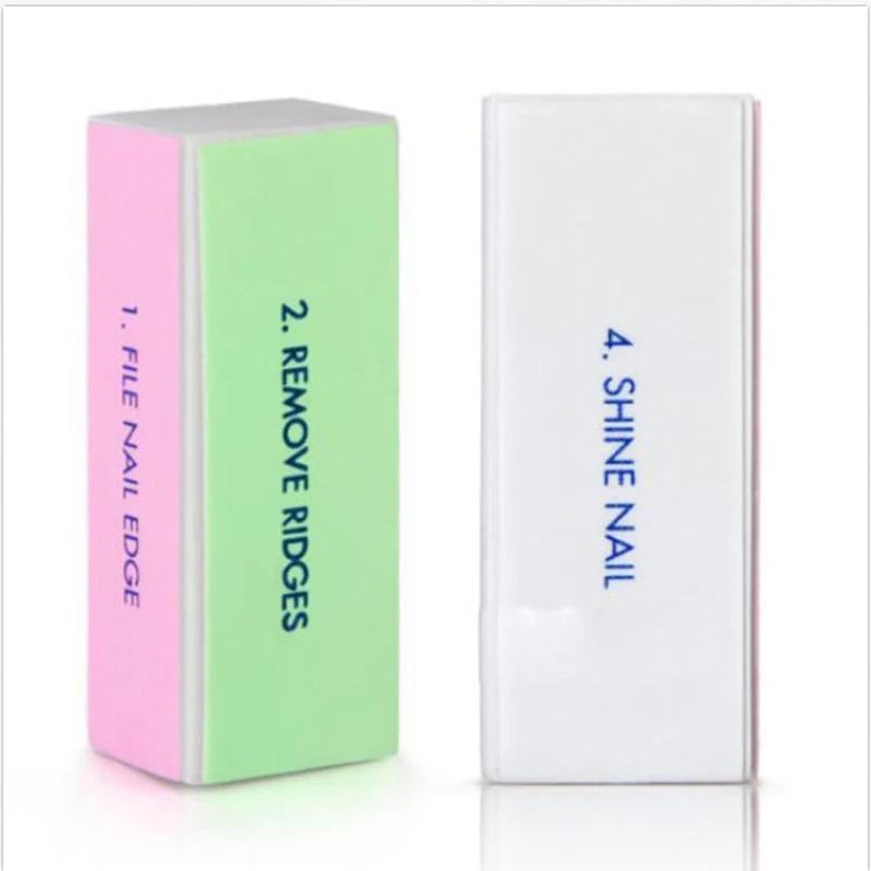 1 Pc Nail Art nabłyszczacz i polerka i pliki blok cztery rozmiary narzędzie do zdobienia paznokci urządzenie do manicure narzędzie żel UV polerka pilniki do paznokci narzędzie do polerowania