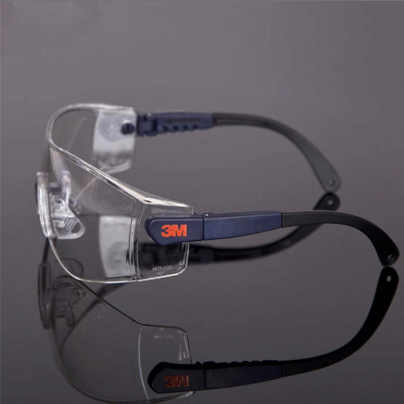 3M10196-gafas de seguridad antiviento, antiarena, antiniebla, antipolvo, para bicicleta, deporte, viajes, trabajo, gafas protectoras