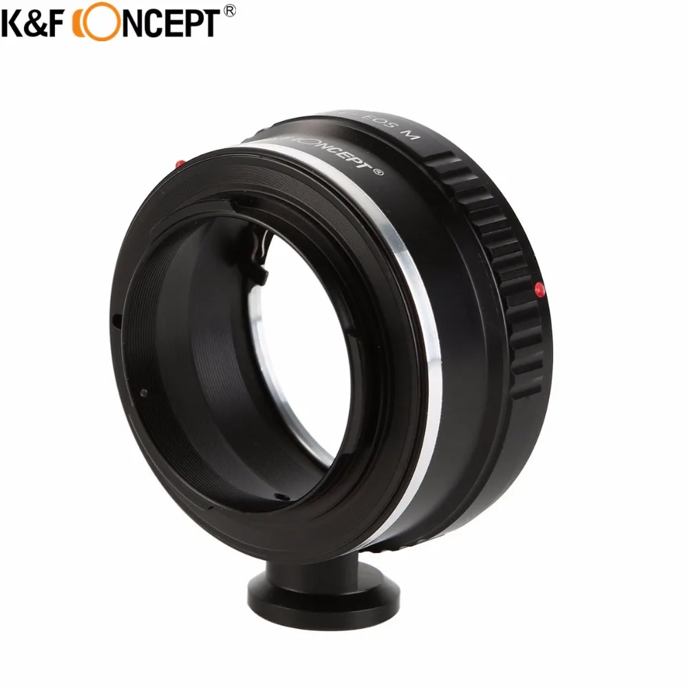 K & F مفهوم ل OM-EOS عدسة جبل خاتم محول مع ترايبود ل أوليمبوس OM Zuiko عدسة ل كانون EOS M EF-M جبل جسم الكاميرا