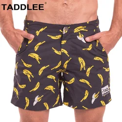 Taddlee merk heren Badmode Badpakken Boxer Trunks Surf Beach Board Shorts Sneldrogend Bermuda Mannen Bodems Boardshorts