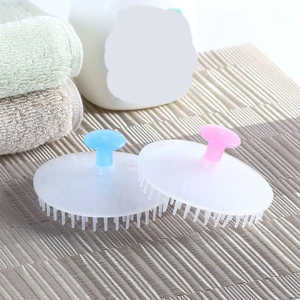 2pcs Shampoo Massager Head Massage Silicone Massageador Comb Health Itching Brush Pet Shower Body Stress Relax Hair Cleaning