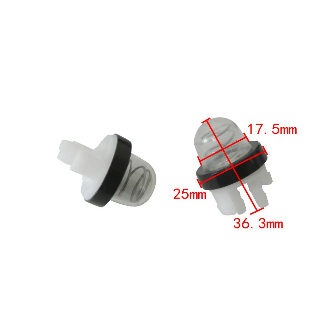 Carburetor Oil Bubble Assy 2Pcs Fit For Stihl TS400 TS410 TS700 TS800 BR50 BR55 BR600 Concrete Saw 4238-350-6201