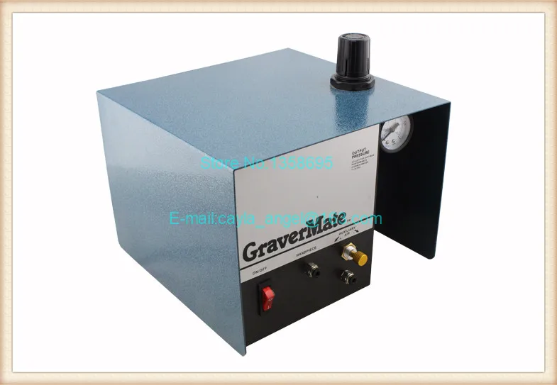 110 V Graver Helper Pneumatic Jewelry Engraving Machine Single Ended Graver Tool Jewelry Engraver Jewel Making Equipment