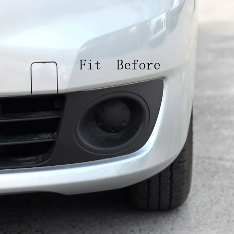 Abs كروم الجبهة الضباب ضوء إطار الزخرفية غطاء لنيسان Nv200 Evalia 2010 2013 2014 2015 2016 اكسسوارات السيارات التصميم 2 قطعة #5