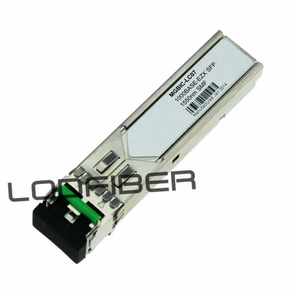 

MGBIC-LC07 Compatible 1000BASE-EZX SFP 1550nm 110km DOM Transceiver