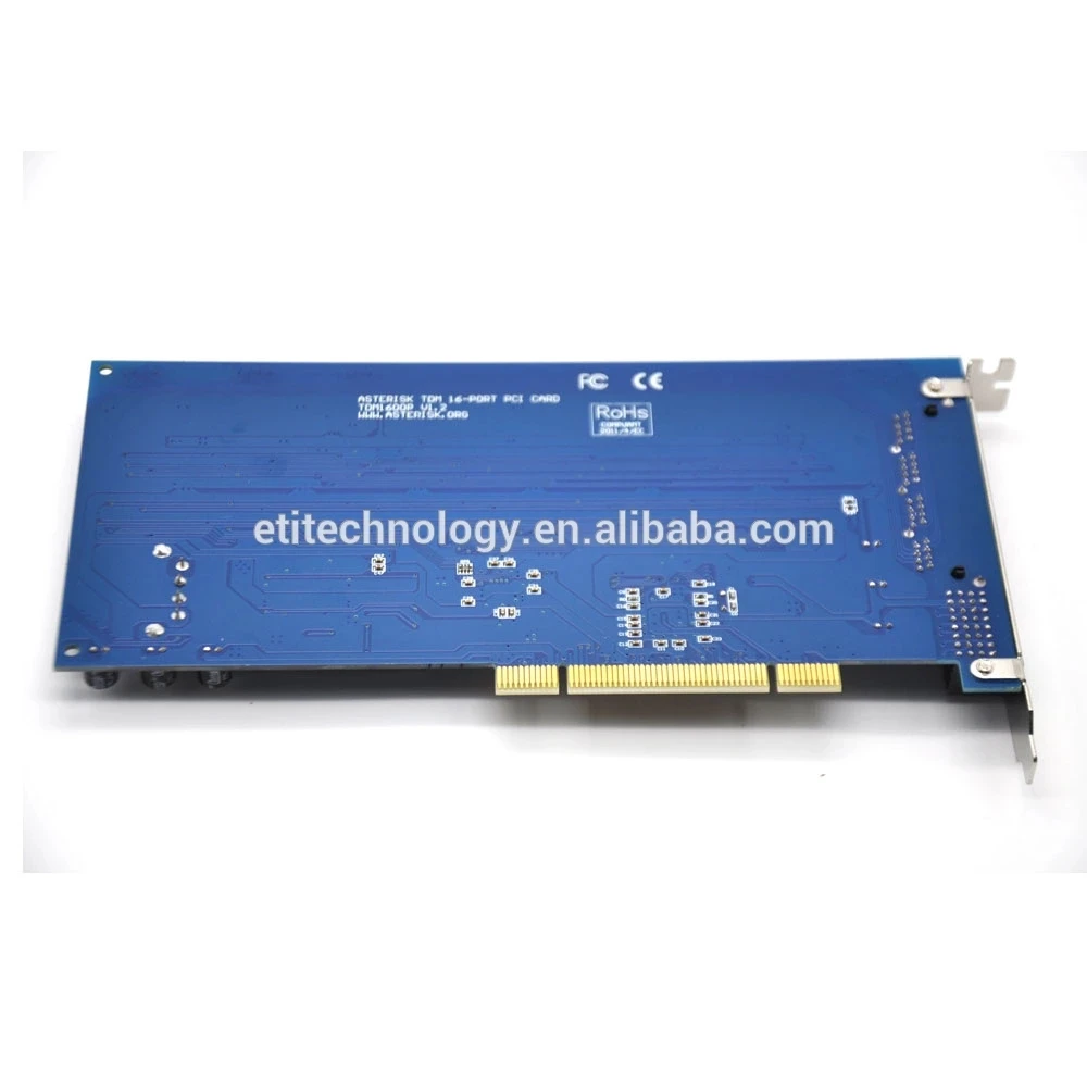 24 منفذًا من بطاقة النجوم pci-E بطاقة fxo fxs، بطاقة elasticx، بطاقة trixbox، Freewitch pbx، TDM2400E Voip التناظرية لإصدار 4U
