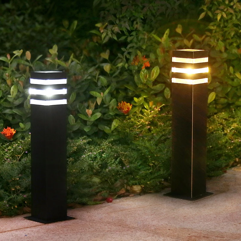 Luces creativas impermeables para patio al aire libre, a prueba de óxido, negro/Cobre, balcón, puerta de enlace residencial, Lampa Ogrodowa