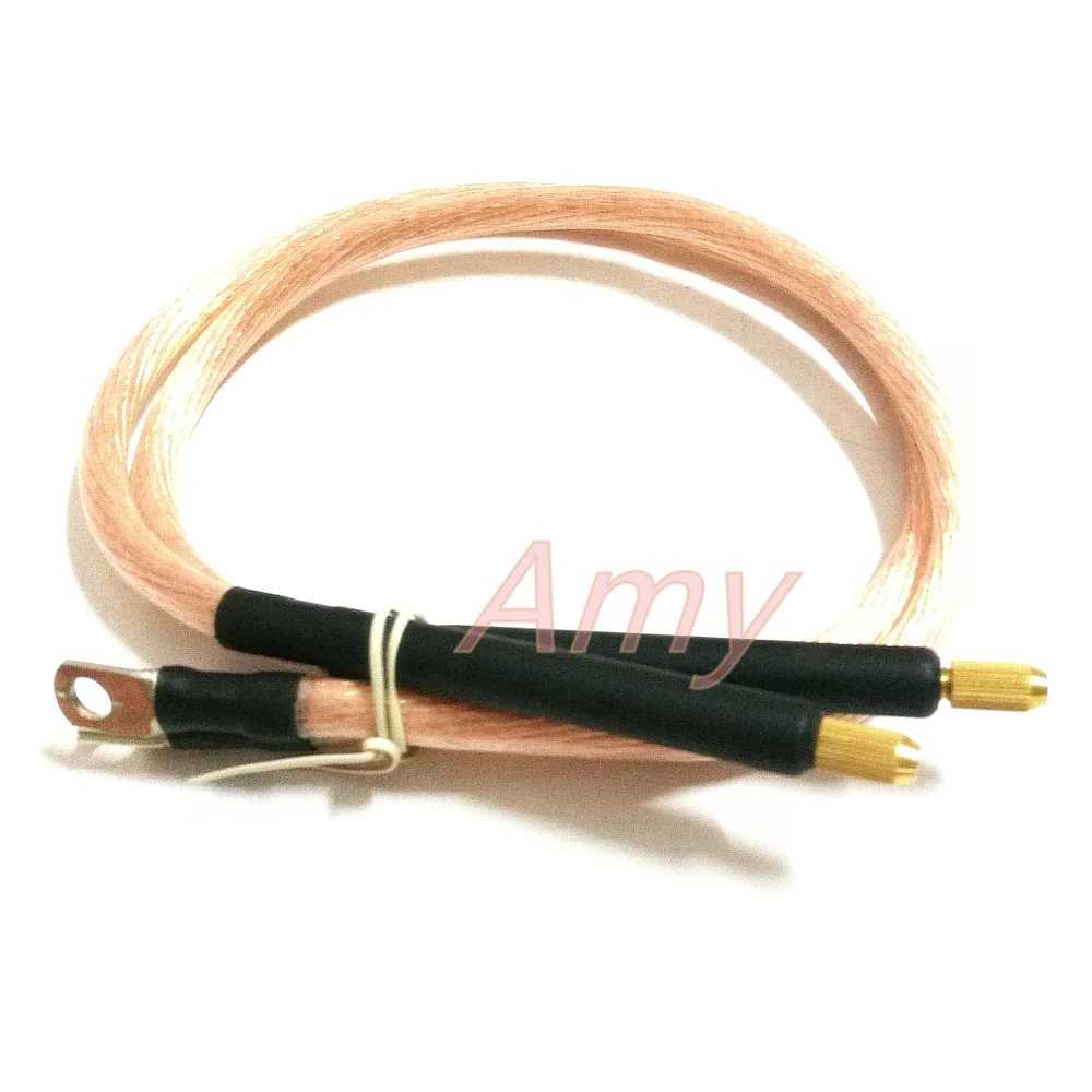 Spot welding needle for hand held spot welding of 18650 battery welder