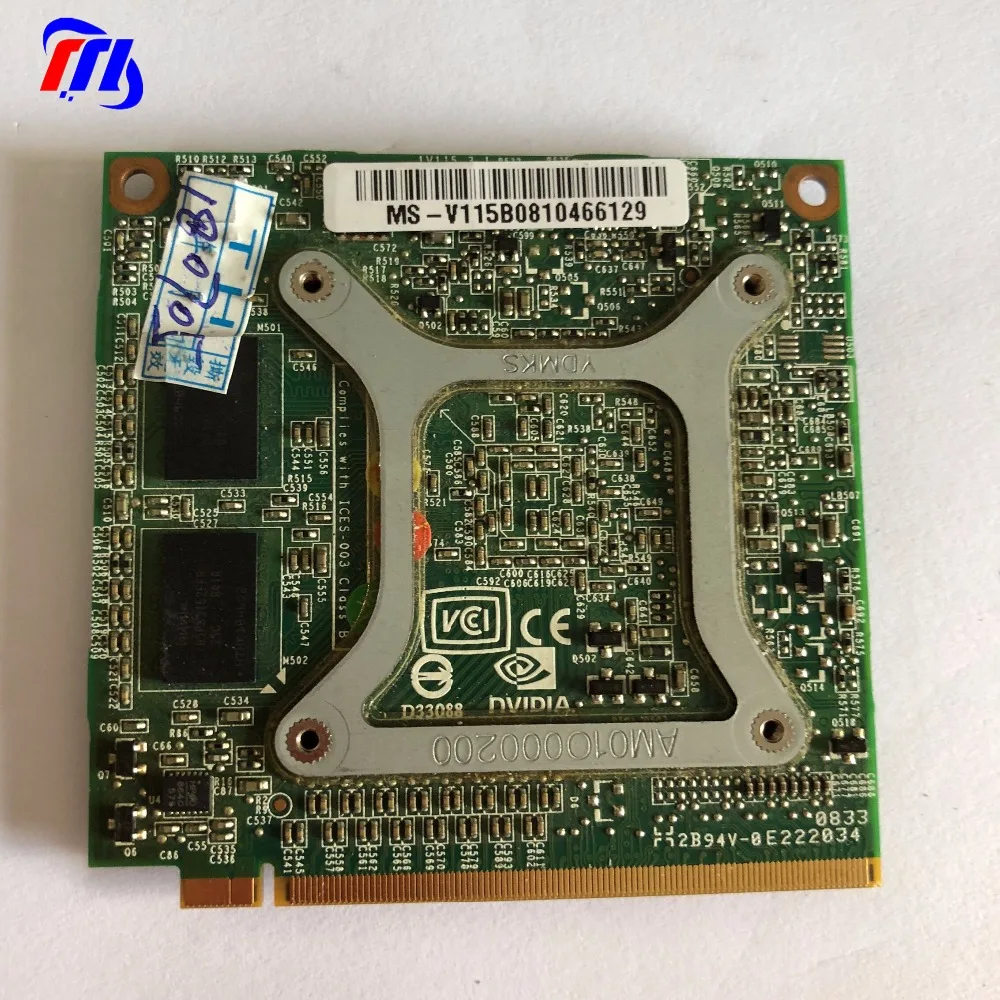 For Ace r Aspire 5520G 4630G 6930G 7720G 7730G Laptop n Vidia GeForce 9300M GS 256MB G98-630-U2 DDR2  MXM II Graphic Video Card