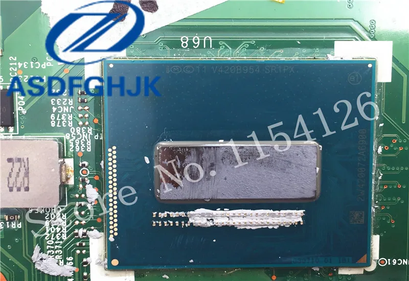 MS-17591 Original FOR MSI GE70 Laptop Motherboard VER 1.0  MS-1759 i7-4710HQ DDR3L N15P-GT-A2 GTX850M 100% Perfect Testing