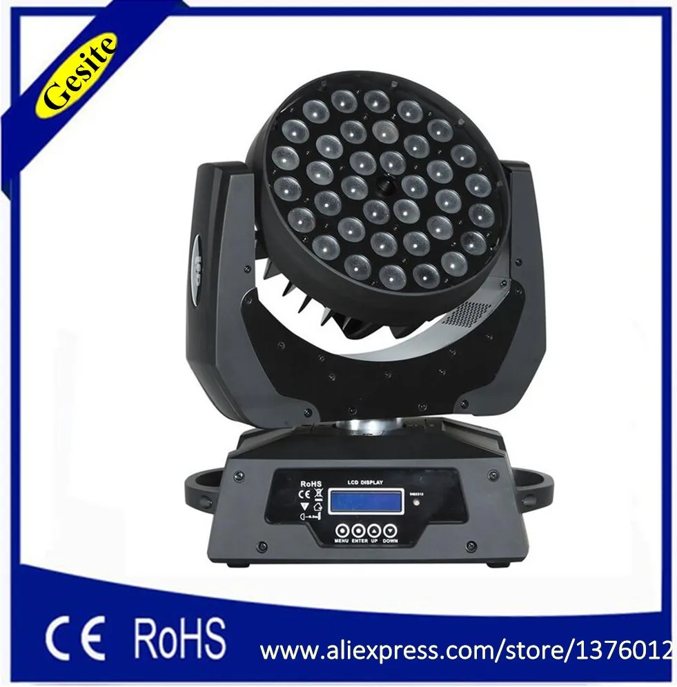 

Low Prices Free Shipping Factory Direct Sales 36*10W LED Moving Head Light DMX DJ Equipment DJ Light