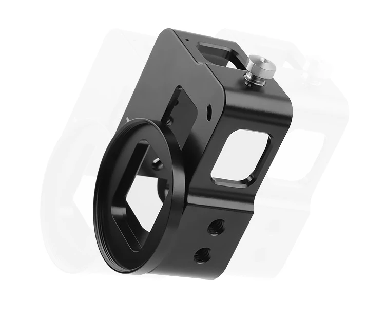 For GoPro HERO 5 6 7 Black Frame Housing Case Shell + UV Filter CNC Aluminum Alloy Hard Protective Cage For Go Pro Accessories