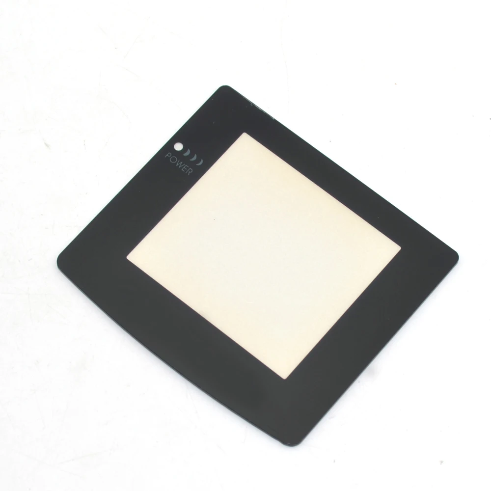 Lente de pantalla de cristal de plástico de alta calidad para Gameboy Color para Protector GBC con adhesivo