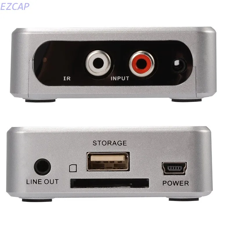 2017 New analog audio capture to usb flash disk, convert music to mp3, save into U Driver or SD Card directly, Free shipping