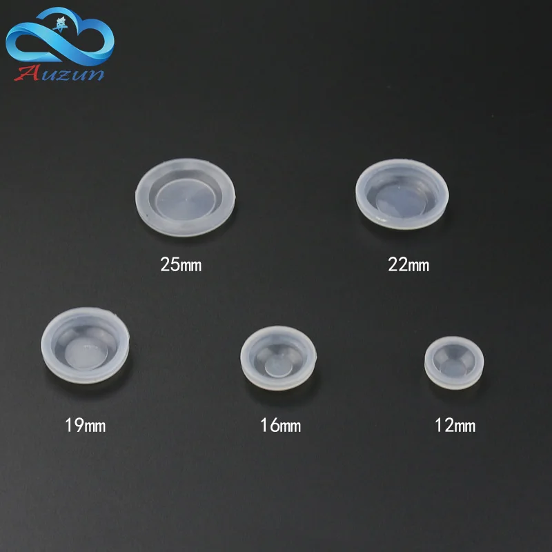 12/16/19/22mm metal button  dustproof and waterproof cover plate rubber seal protective cover  waterproof cap