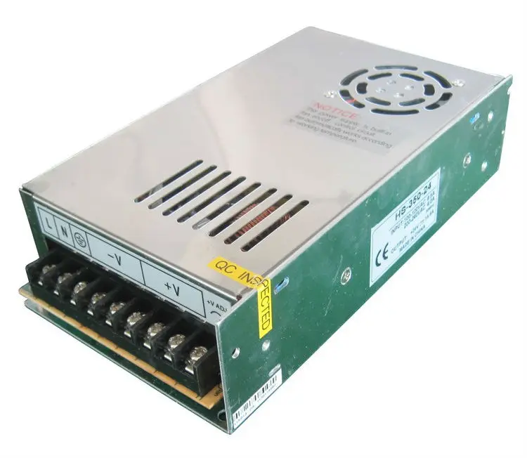 

15V 24A 360w AC-DC industrial power supply 15 volt 24 amp switching power adapter 15V industrial transformer